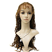 Lace Front 100% Indian Remy Hair Deep Wave Long Wig