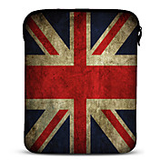 Neopren Tablet-Hülle für 10 Zoll Samsung Galaxy Tab2, iPad, Motorola Xoom mit Union Jack Motiv