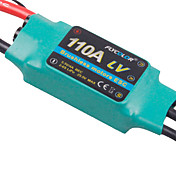 flycolor 110a 6s esc de avião com motor brushless (cores aleatórias)