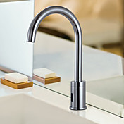 Ottone sensore finitura cromata rubinetto del bagno lavandino