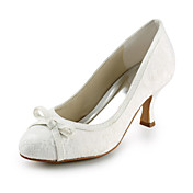 Lace Upper High Heels Peep-toes With Bowknot Wedding Bridal Shoes More Colors Available