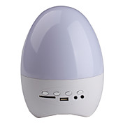 Mega Bass couleur lumière changeante haut-parleur avec usb fm et fente pour carte sd