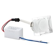 81LM Warm White Cube Crystal LED Ceiling Light Bulb (1W, AC 85-265V)