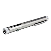 en acier inoxydable ligne droite pointeur laser rouge (5mW, 2xAAA)