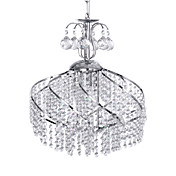 Stylish Crystal Pendant Light with 3 Lights