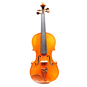 violintine - (v1) 4/4 di livello professionale legno massello di abete e 1-pezzo per violino in acero fiammato con scatola / fiocco