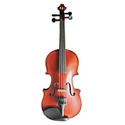 violintine - (v3) 1/16 High-grade solid gran & 1-piece ahorn violin med sagen / bue