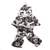 David's Deer Soft Hoodie with Pants for Dogs (XS-XL)