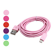 de sincronización USB y cable de carga para Samsung Galaxy i9300 s3, i9100 y otros (varios colores, 300 cm de longitud)