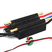 50a água lipo 2-6s refrigeração programável controlador de velocidade brushless esc para o barco