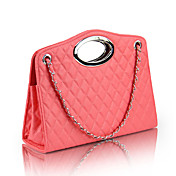 Candy Color Checkered Chain Bag