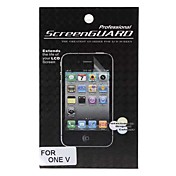 LCD Screen Protector for HTC ONE V (Transparent)