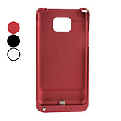 caja de la batería externa con soporte para Samsung i9100 Galaxy S2 (colores surtidos)