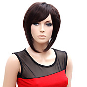 Capless Short High Quality Synthetic Japanese Kanekalon Straight Wig Side Bang
