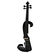 Cozart - (ML014) 4/4 Jujube Parts Electric Violin with Case/Bow/Rosin/Cable/Battery (Swan Shape)