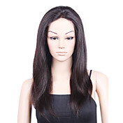 Full Lace Wig With Stretch On The Crown 100% Silky Straight Virgin Hair Wig