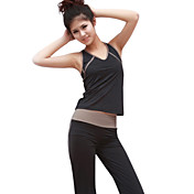 siboen Polyester ärmellose Kapuzenjacke Yoga für Frauen