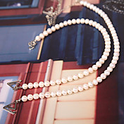 bianco perla spalla bretelle