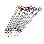 6 Pieces Flat Blade Screwdriver Set for Watches Repair