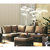 Botanisch Hedendaagse Grafische Natuur Mural