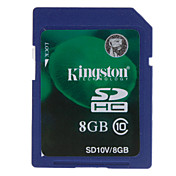 8GB Kingston Class 10 SDHC-geheugenkaart