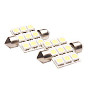 Car Light LED para leitura com 9 LEDs de luz branca (Vem em Par, 1.8W, 5050, Lumen (LM) 100, temperatura de cor 6000-6500K, 12V)