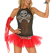 Hot Sexy Women Pirate Dress Halloween Costume (4 Stück)