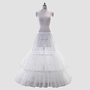 Polyester A-Linie 2 Tier Full-Length Hochzeit Slip-Style / Petticoat