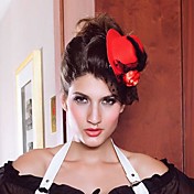 Fashion Multicolor Net With Flower Women's Fascinators