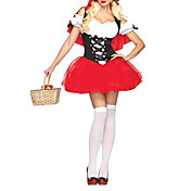 Sexy Adult Little Red Riding Hood Dress  Halloween Costume