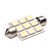 Duplo Light Peak carro LED (1.5W, Lumen (LM) 110, temperatura de cor 6000K, 12V, com um LED, luz branca)