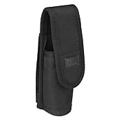 UltraFire torcia fondina in nylon con clip da cintura (nero)