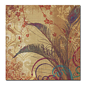 Illustration Stretched Canvas Prints Botanical Floral 24" x 24"