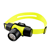 Glow-in-the-Dark-2-Mode phare de plongée avec Rotary Switch (3xAAA)