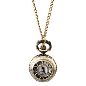 Lovely Alloy Round Necklace Watch
