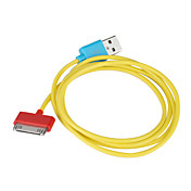 Sync and Charge Cable for iPad, iPhone and iPod (Multicolor)