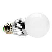 Dimmable E27 3W 270-300LM 3000-3500K Warm White Light LED Ball Bulb (220V)