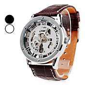 Men's PU Analog Automatic Mechanical Wrist Watch (Assorted Colors)