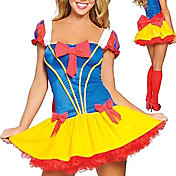 Femmes Sexy Snow White Deluxe Princesse Fancy Dress Costume d'Halloween