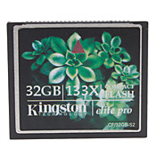 32GB Kingston Elite Pro 133X Compact Flash CF-geheugenkaart