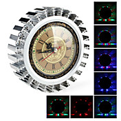 Éclairage des sentiers porche Lampe LED Horloge murale (220V)