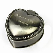 personalisierte klassische herzförmigen Zinn-Legierung Frauen Schmuckschatulle