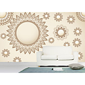 Abstract Contemporary Graphics Kids Rooms Mural