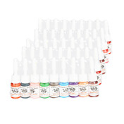54 Ensemble encre couleur Tatoo