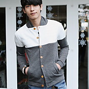 cardigan pescoço grosso estande magro