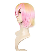 Lolita Wig Inspired by Pink and Yellow Mixed Color 35cm Sweet