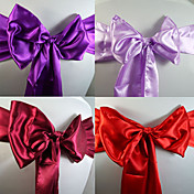 6.3 "beautiful riske stol bånd sash - sett med 6 (flere farger)