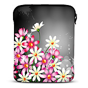 Flower Shadow 10 "Neoprene Sleeve para Tablet Samsung Galaxy P5100/N8000/iPad/Motorola Xoom