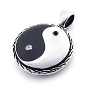 Men's Tai Ji Pendant(Free Chain)(3.8*2.7*0.9CM)