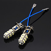 2 x H3 3528 SMD LED 25 Brouillard Light Car Head Lamp